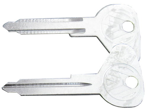 Schlüsselrohling K, geeignet  für Käfer Bj. 8/67-7/70