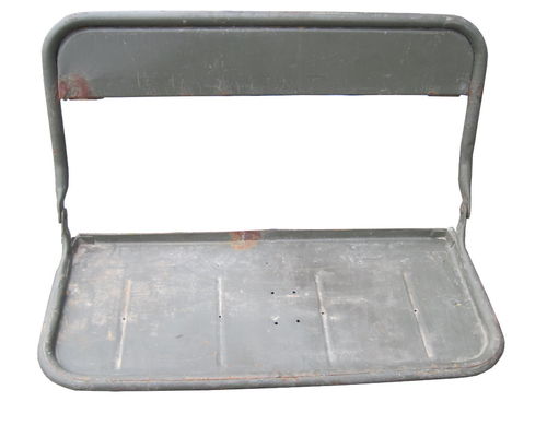 Sitzgestell - Sitzbank - aus Metall, einklappbar - Breite 80 cm - gebrauchtes Einzelstück