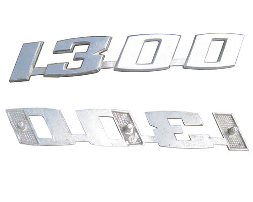 Schriftzug "1300" 3 Stifte, mit Abstand 65 mm - Gebrauchtteil
