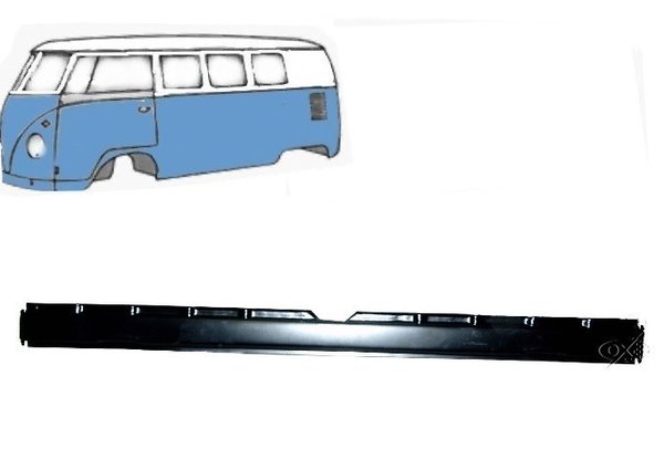 Scharnierband für den Motordeckel, für Bus Bauj. 3/55 - 7/63