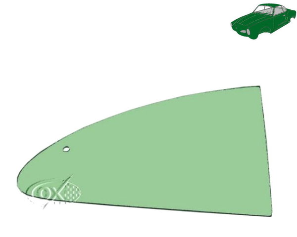 Karmann Ghia Ausstellfenster grün, rechts