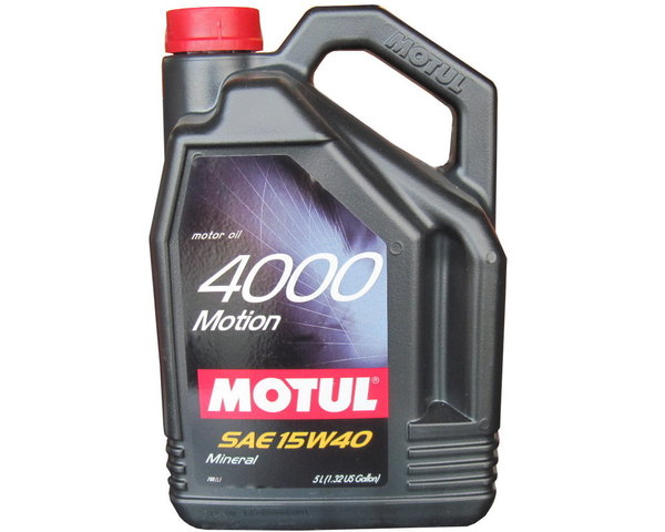 MOTUL " Motorenöl SAE 15W40 " in 5 Liter Flasche - Artikelnr. 100295
