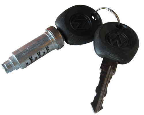 Schließzylinder für den Türgriff, mit 2 Schlüssel