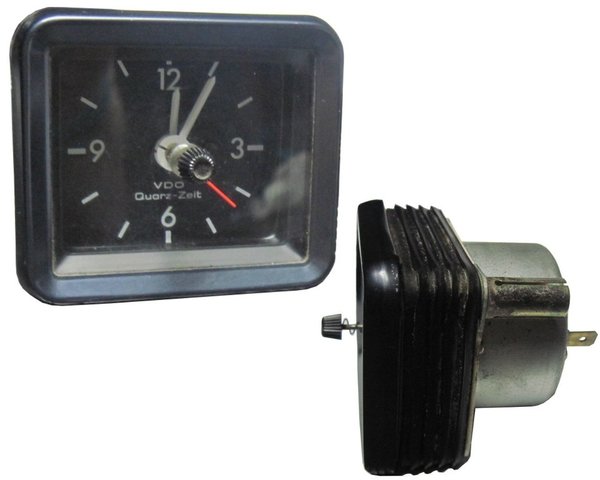 VDO Quarzuhr mit Sekundenanzeiger für Käfer 1303 - - - funktionsüberprüftes  Gebrauchtteil