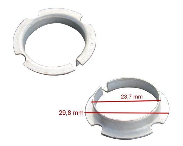 Ring von Lagerung Lenksäule - Ø 23,7 mm zu 29,8 mm - -  alter Lagerbestand